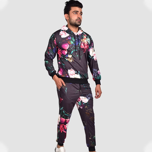 Wholesale Rate OEM ODM Service Newest 2 Pieces Hoodie Jogger <b>Set</b> Jogging Suit For Men Highest Quality Sublimation Tracksuits - Product Image 1