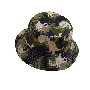 Chapeau Bob Dinosaure Camouflage Unisexe Adulte Été Extérieur Décontracté Polyester/Coton Toile Imprimé Numérique et par Transfert Thermique - Product Image 1