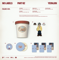 TXT YEONJUN - [ SANS ÉTIQUETTES PARTIE 02 ] (VERSION FIGURE) Album CD KPOP, best-seller en Corée, pour tous les âges