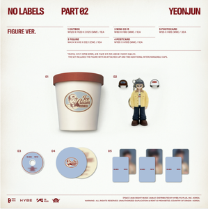 TXT ยอนจุน - [NO LABELS ตอนที่ 02] (รุ่นฟิกเกอร์) อัลบั้มซีดีเคป๊อปขายดีที่สุดในเกาหลีสำหรับทุกวัย - Product Image 4
