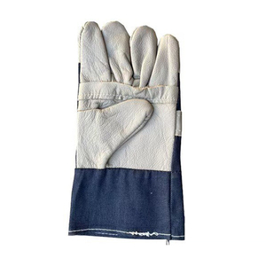 Guantes de Cuero para Soldadura Eléctrica, Resistentes al Desgaste, Duraderos, Suaves, Ignífugos, Resistentes a Salpicaduras y Chispas - Product Image 3