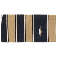 Tapis de selle rayé en cuir pour l'équitation, coussin de protection pour l'entraînement de barrel racing, accessoire d'équitation, ensemble de selle western personnalisé OEM
