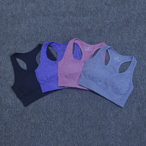 Conjunto de Yoga para Mujer 2025: Top Deportivo Casual Transpirable con Efecto Fruncido y Leggings de Cintura Alta 100% Algodón, Ropa de Gimnasio Sin Costuras Acanalada - Product Image 6