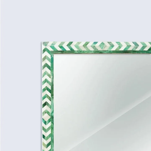 Nouveau design de miroir mural pour chambre à coucher, salle de bain, hôtels, restaurants, miroirs muraux en os incrusté - Product Image 4