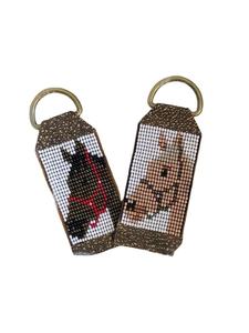 Elegante llavero decorativo hecho a mano con cuentas para coche y bolso a precio de fábrica - Product Image 4