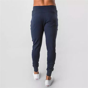 Pantalon de jogging décontracté et épais pour homme, coupe droite, idéal pour le sport et les activités de plein air - Product Image 2