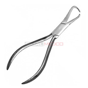 Pince manuelle en acier inoxydable allemand de qualité supérieure pour l'extraction dentaire, le retrait de couronnes et de bridges, et l'orthodontie CE - Product Image 6