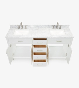 Mueble de Baño Hannah de 73 Pulgadas con Doble Lavabo, Directo de Fábrica, Solo 2 Opciones de Acabado, Directo de Fábrica Vietnam - Product Image 5