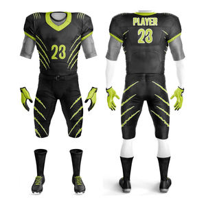Jersey de Fútbol Americano Personalizado de Alta Calidad, Bordado, Uniforme Universitario para Niño, Técnica de Sublimación, Conjunto de Entrenamiento Superior - Product Image 1