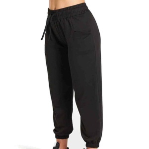 Pantalon de jogging style vintage d'été pour femme, taille élastique, décontracté, respirant, séchage rapide, léger - Product Image 1