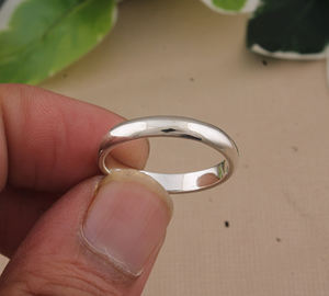 Bague minimaliste simple en argent sterling 925 empilable pour femme, idéale pour les fêtes et le quotidien – Fournisseur en gros de bijoux - Product Image 6