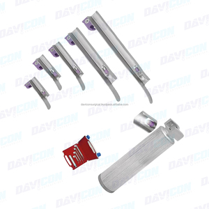 Set de Laringoscopio Convencional Miller, Hojas y Mango de Laringoscopio Desechables de Un Solo Uso, Instrumento Médico para Intubación de Vías Respiratorias - Product Image 6