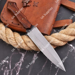 Cuchillo de Caza UA Supplies, Forjado a Mano, Punta de Lanza, Acero al Carbono 1095, Hoja Fija, Grado Industrial, Táctico para Exteriores - Product Image 3