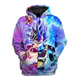 Sudadera con Capucha Dragon Ball Z DBZ Goku 3D Super Saiyan, Sudadera con Estampado, Chaqueta, 100% Algodón, Forro Polar, Invierno - Product Image 6