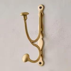 Ganchos Metálicos de Pared para Interiores, Perchero de Pared para Abrigos, Sombreros y Bolsos, Organizador de Almacenamiento para Entrada - Product Image 2