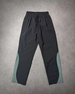 Conjunto deportivo de 2 piezas para hombre, chaqueta con cremallera y pantalón acampanado, 100% nailon, líneas reflectantes, nuevo diseño, cortavientos extragrande. - Product Image 3