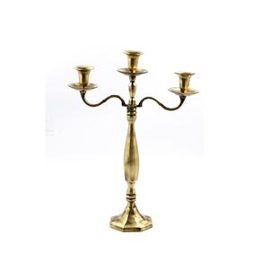 Luxury Decorative Metal Candelabra For Premium Event Table Styling With Elegant Vintage Inspired Structure - Product Image 1