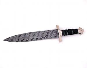Handcrafted Patterned Steel Long-Profile <b>Craft</b> <b>Tool</b> Stacked Washer Handle Executive Display Piece - Product Image 4