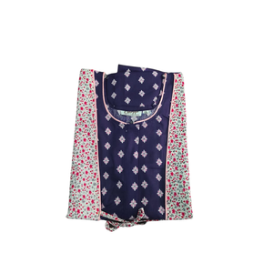 Mères Nourissant Nuisette Coton Doux Confortable Convient pour Maman Nouveau-Né Vêtements de Nuit Facile à Allaiter Qualité d'exportation de l'Inde - Product Image 2