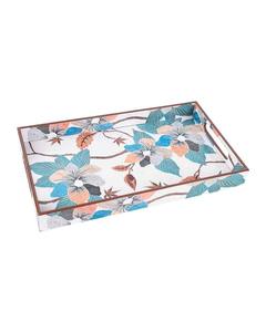 Plateau en bois d'acacia de qualité supérieure, dernier modèle, avec impression émaillée, prix économique, idéal pour servir les aliments en cuisine - Product Image 4