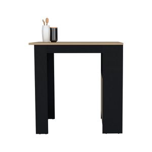 Wynne Kitchen Blanco/Roble claro Kitchen Island & Cart - Product Image 4