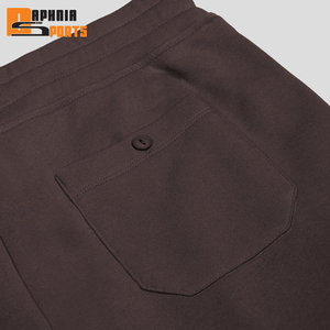 Pantalones Cortos Deportivos Personalizados para Hombre, con Logotipo OEM, de Felpa de Algodón, Estilo David, para Correr y Hacer Ejercicio - Product Image 4