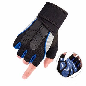 MAX WORLD ENTERPRISES Gants de cyclisme OEM ODM Fabrication sur mesure |   Gants de sport unisexes antidérapants de haute qualité à doigts complets avec fermeture auto-agrippante - Product Image 1