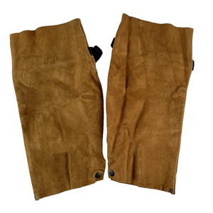 Mangas de Trabajo Resistentes a Cortes, Cobertura Completa del Brazo, Cierre Ajustable, Talla Personalizada, Ropa de Trabajo Industrial, Color Sólido, Mangas de Soldadura de Cuero - Product Image 1
