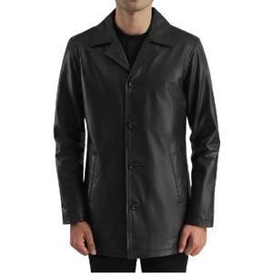 Manteaux Trench Classiques pour Hommes en Noir Jais, Élégants, Durables, Confortables et Doux, Parfaits pour un Usage Quotidien Décontracté - Product Image 2