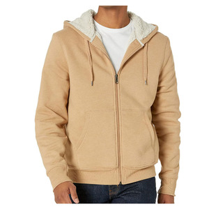 Sudadera con capucha para hombre con cremallera, 100% algodón, manga larga, tela transpirable, corte regular, impresión de logotipo personalizado. - Product Image 4