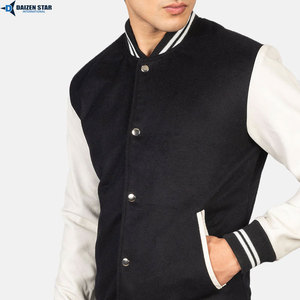 High Quality Varsity <b>Jacket</b> Custom Logo Wool Leather Letterman <b>Jacket</b> for Men Women - Product Image 6
