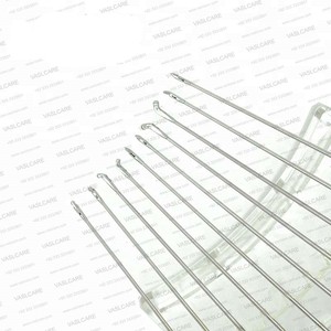 Pinzas Triangulares Laríngeas de 26 cm – Pinzas para Muestreo de Tejido en Microlaringoscopia – Instrumentos Quirúrgicos ORL de Vaslcare - Product Image 5
