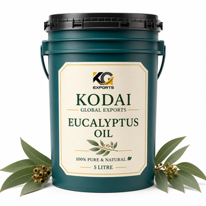 Aceite de eucalipto Kodai 100% puro, aceite esencial herbal natural para el cuidado de la piel y aromaterapia - Product Image 1