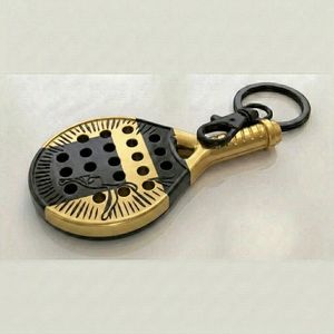 Souvenir Durable Superior Quality Best 3D Embossed Silicone Rubber Padel Racket <b>Keychain</b> Custom Size <b>Personalized</b> Sports Event - Product Image 6