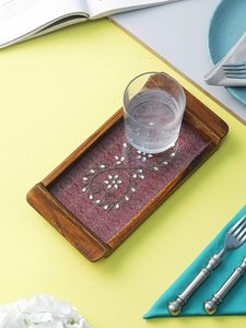 Tea Coffee Snack <b>Breakfast</b> Food <b>Tray</b> for Kitchen Dining Table Home Hotel Decorative Serving Platter - Product Image 5
