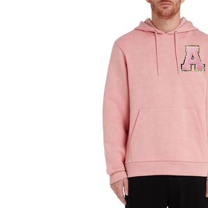 Sudadera con capucha de chenilla de primera calidad, estilo americano, de lujo, para streetwear, material de felpa suave, con posibilidad de personalizar con marca. - Product Image 3