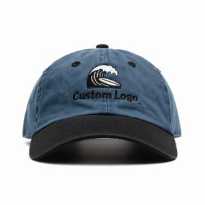 Gorra de Béisbol Personalizable de 6 Paneles, Sin Estructura, 100% Algodón Twill, Ajustable, con Logotipo Bordado Deportivo, para Adultos, Unisex, Estilo Hip Hop - Product Image 1