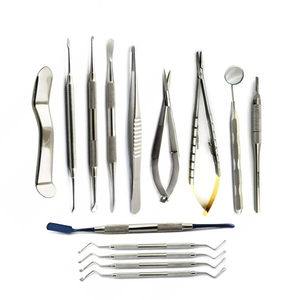 Kit de Cirugía Oral Periodontal Microquirúrgica: Elevadores, Curetas Lucas y Pinzas - Product Image 2