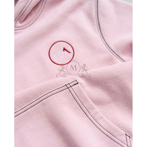 Women's Pink Fleece Hoodie <b>Set</b> Casual Full Length Sweatshirt Joggers 2 Piece Regular Fit All Seasons Sportswear - Product Image 3