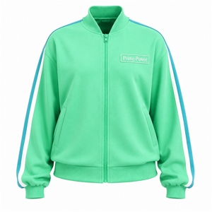 Ensemble de survêtement athlétique deux pièces pour femme 2026 – Veste et pantalon assortis – Tenue de sport décontractée – Fournisseur en gros de vêtements - Product Image 2