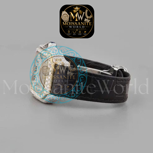 New Very Clear Glass Diamond <b>Watch</b> <b>Black</b> Rubber Band And Roman Dial <b>Watches</b> for Export Sale Hip Hop Diamond <b>Watch</b> Gift For Her - Product Image 2