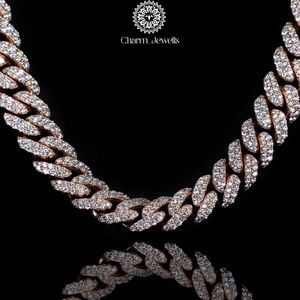 สร้อยคอ Charm_Jewells สำหรับผู้ชาย ประดับมุกน้ำจืดทรงกลมเจียระไนแบบ Brilliant Cut ได้รับการรับรองจาก IGI เงินแท้ 925 ชุบทอง 14K - Product Image 6