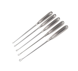 Curette chirurgicale de haute précision réutilisable en acier inoxydable pour l'excision tissulaire, le débridement des plaies, la dermatologie et l'ORL - Product Image 2