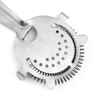 Bold Blossom Ensemble de bar durable et écologique en acier inoxydable jetable avec filtre à glace, mélangeur à vin et séparateur de bière, vente en gros - Product Image 5