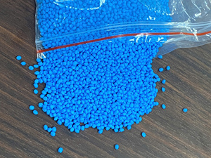 High Color Strength Blue Masterbatch for Film & Extrusion Grades Weather Resistant <b>Pellets</b> for <b>Plastic</b> Products - Product Image 1