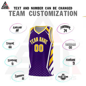 Uniformes de Baloncesto Personalizados al por Mayor, Tallas Grandes, Secado Rápido, Transpirables, Antibacterianos, de Poliéster, para Equipos, Pedidos al por Mayor, Logotipo Personalizado - Product Image 6