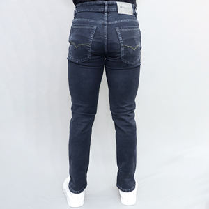 New Design <b>Men</b> <b>Jeans</b> Skinny Fit and Gex <b>Men</b> Mid Rise Streachable Dark Blue <b>Jeans</b> - Product Image 4