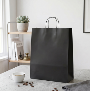 Bolsa de Compras Personalizada con Fondo Cuadrado, Reciclable y Hecha a Mano, con Asa Retorcida para Promociones, Superventas 2026 - Product Image 2