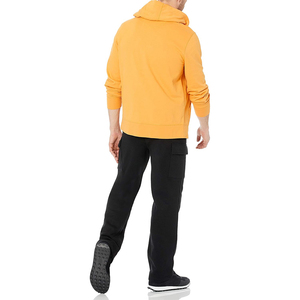Sudadera con capucha y cremallera para hombre, de algodón suave, informal, elegante, cómoda para el día a día, talla grande - Product Image 3