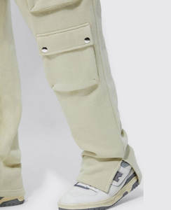 Haute qualité 100% coton impression personnalisée Jogging piste survêtement unisexe hommes survêtement pantalon de survêtement homme pantalon - Product Image 1